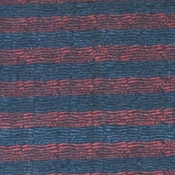 NWT LuLaRoe IRMA BLUE STRIPES American Dreams Americana 4th of July Size XXS - Picture 2 of 8